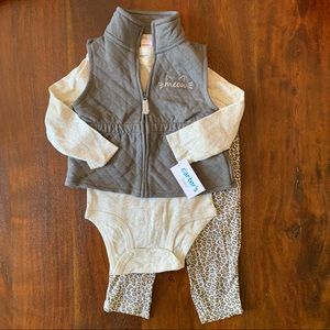Carter’s 3 piece set NWT